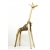 Rzeźba Żyrafa z drewna tekowego XL 104cm